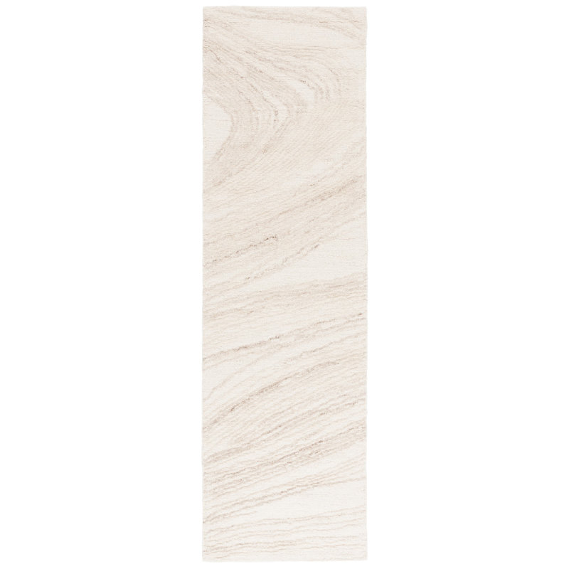 Tapis ivoire / beige Bradfield 551, Tapis de couloir 2 pi 3 po x 8 pi