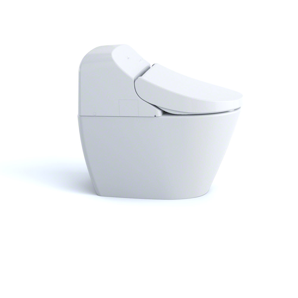 Washlet® High-Efficiency Dual-Flush Bidet Toilet, Cotton