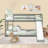 Sturdy Wood Bunk Bed With Ladder And Slide - Safe, Space-Saving And Fun For Kids - No Box Spring Required - Easy Assembly