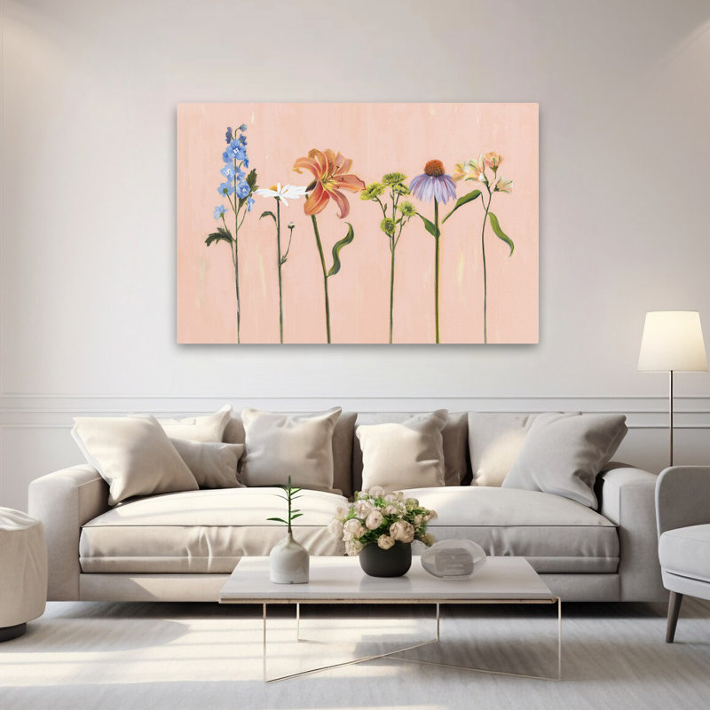 Plantes, fleurs, paysage, nature, rêves d'été, H 40 po x l 60 po