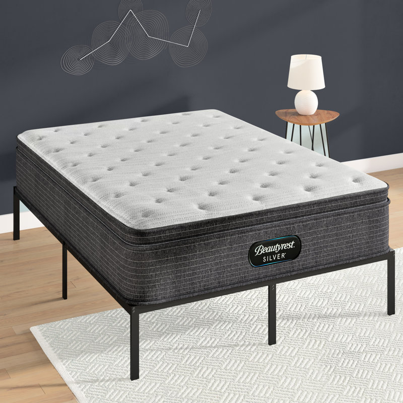 Beautyrest Silver BRS900 Medium Pillow Top 15" Innerspring Mattress, California King