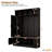 3-in-1 Hall Tree with 6 Hooks, Storage Bench, and Adjustable Shelves for Entryway, Mudroom, or Hallway Organization.-615959649