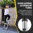 Multi-functional Aluminum Retractable Ladder For Home And Rv, Supports 330 Lbs