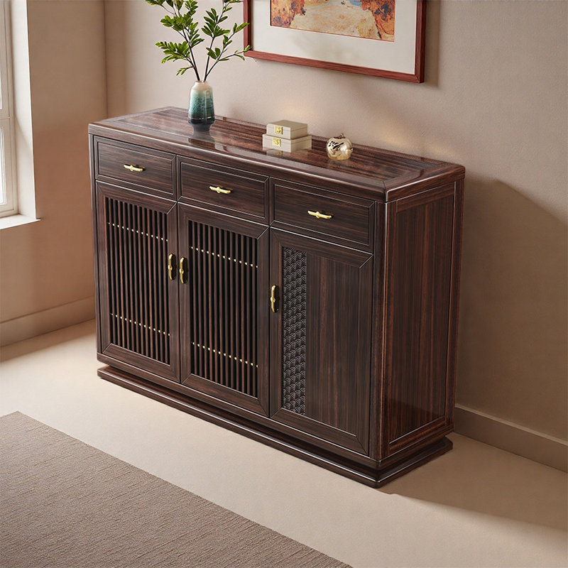 Armoire à chaussures sur pied de style chinois