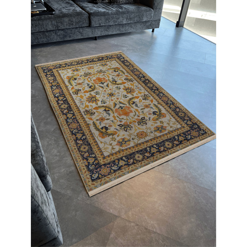 Tapis rectangulaire Villo, Tapis de couloir 3 pi 4 po x 8 pi 3 po