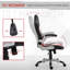 Latitude Run® Adjustable Faux Leather Swiveling PC & Racing Game Chair in Red