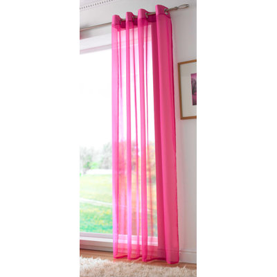 Jamie Eyelet Sheer Voile Curtain Panel