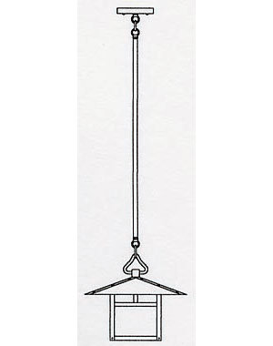 Monterey Outdoor Hanging Lantern