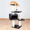 TRIXIE Palamos 43" Cat Tree, 4-Level Cat Tower, Sisal Scratching Posts, Plush Condo, Tunnel, Platforms, Dangling Cat Toy