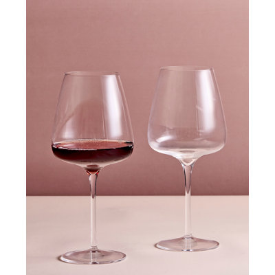Juno - Red Wine Glasses - Set of 2 - Clear