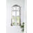 Arched Mirror With Metal Frame, Full Length Mirror For Living Room Bathroom Entryway