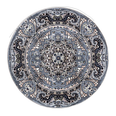 Round Wolak 120cm X 120cm Area Rug