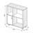 Baxley 39" Wide Multipurpose Storage Cabinet