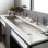 Trough Rectangular Bathroom Sink