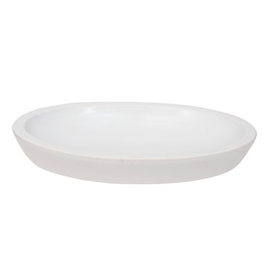 Barclay Resort 14.37'' White Vitreous China Oval Bathroom Sink