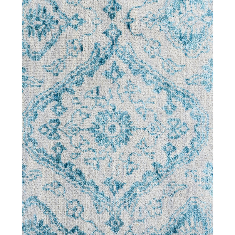 Overdyed One-of-a-Kind 8' 1" x 10' 2" Hand Knotted Area Rug