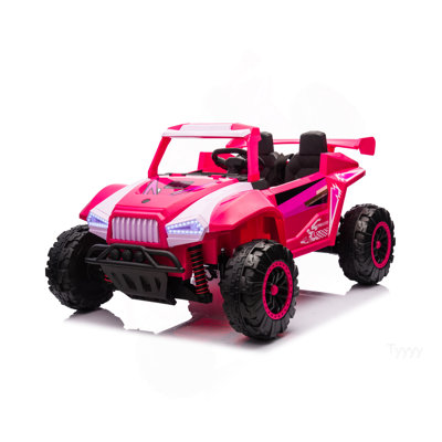 24V 2 Seater Ride on Car for Kids, 4x4 Off-Road UTV Toy w/ 4x200W Powerful Motors Ride On Car