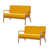 Similicuir jaune