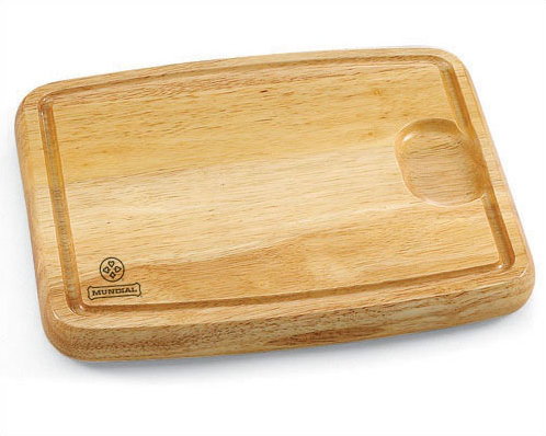 Planche à découper en bois mundial