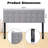 Annett Upholstered Linen Panel Headboard