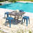 Counter Stool Set Of 4,18" Industrial Stackable Metal Bar Stools, Backless Metal Dining Chairs For Indoor Outdoor Kitchen Classroom-1212882548-1213110264
