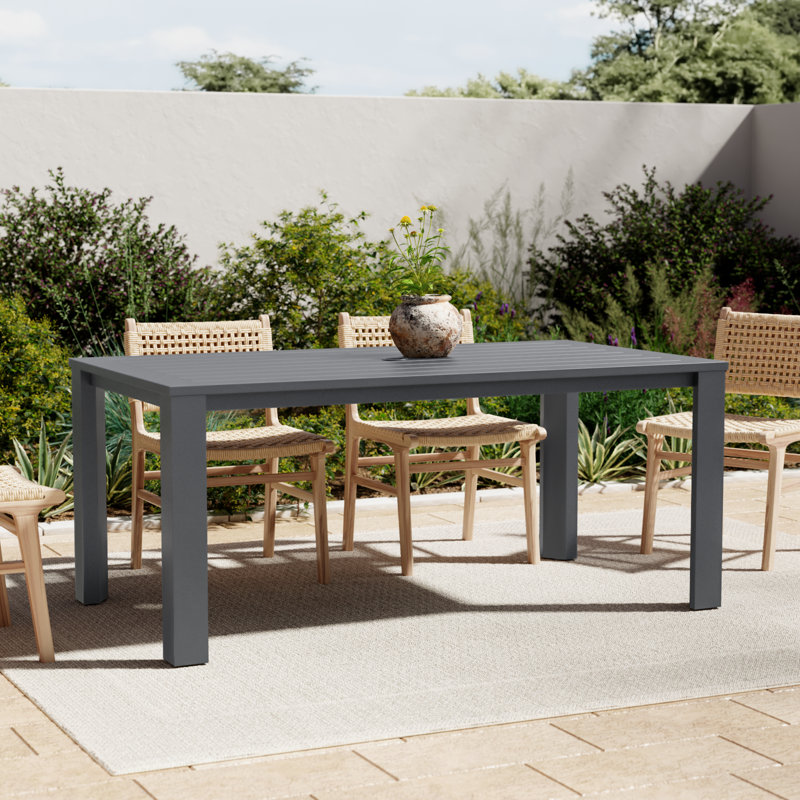 Greyson 68'' Aluminum Outdoor Dining Table