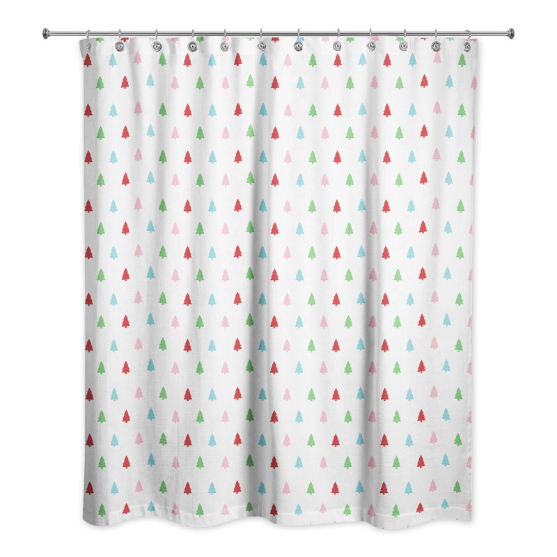 Rideau de douche simple Hannaford