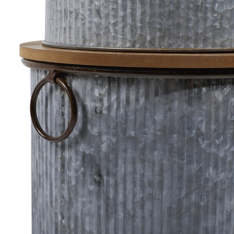 Corrugated Metal Box Set