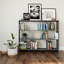 Komar 119.6cm H x 152.2cm W Standard Bookcase-1266735998
