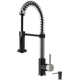 Edison 19" H 1-handle Pull-Down 2-Function Sprayer Kitchen Faucet