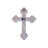 St Rosalia Marble Cross White