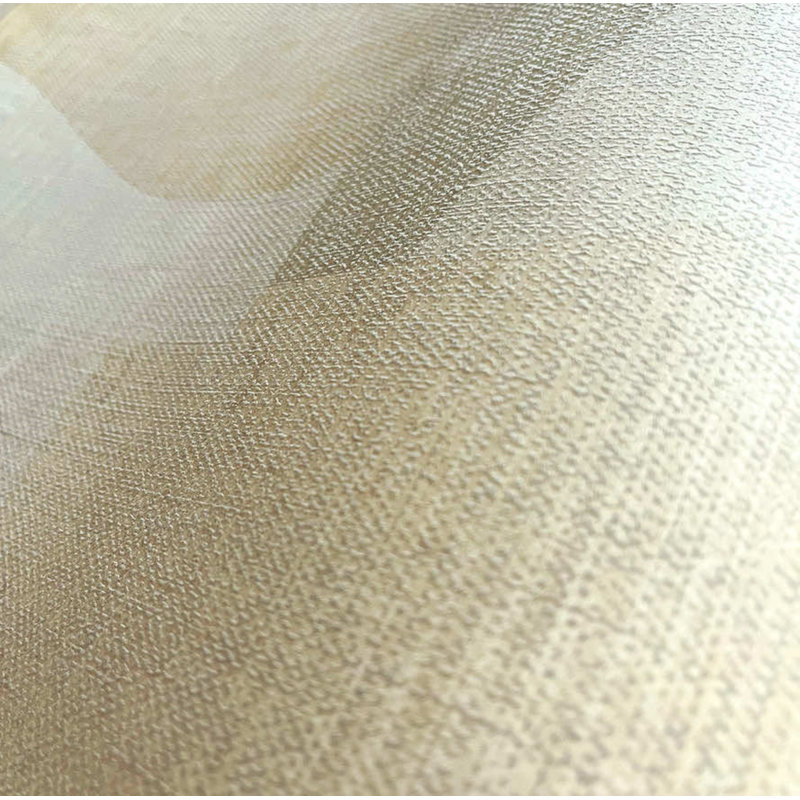 Papier peint texturé non tissé abstrait Pi., Jaune