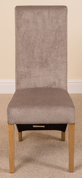Millicent 48cm H Upholstered Side Chair, Grey