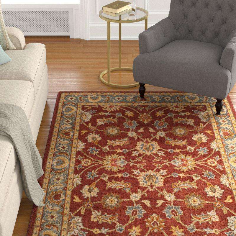 Cranmore Hand Tufted Wool Oriental Rug, Rectangle 6' x 9'