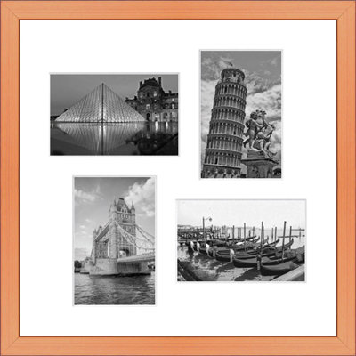 Addalie Wood Picture Frame with Mat