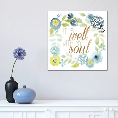 It Is Well II by Studio W - Wrapped Canvas Print