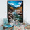 «USA Rocky Mountain National Park River IV», reproduction d'art sur toile