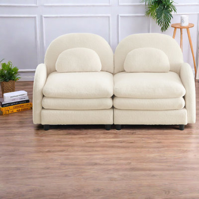 Causeuse incurvée 2 places Cloud Comfort
