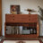 Retro Solid Wood Sideboard with Multiple Storage