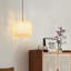 Luminaire suspendu 1 lumière en soie simple