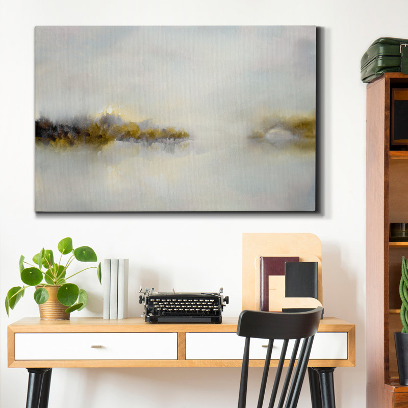 Saffron Sunrise - Reproduction d'art sur toile tendue, H 36 po x l 24 po x P 1 po