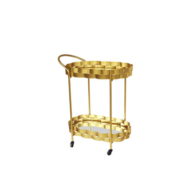 Crewkerne Metal Bar Cart