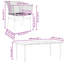 Rectangular 9 - Piece 8 - Person 200Cm L Outdoor Table Set-363270237