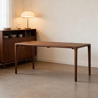High-end Walnut Multi-functional Rectangular Table