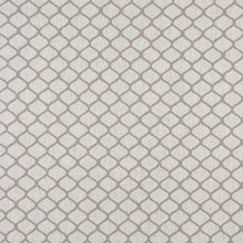 Tissu de lin géométrique, Gris2