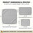 Outdoor 4'' Sectional Cushion Cover-886191436