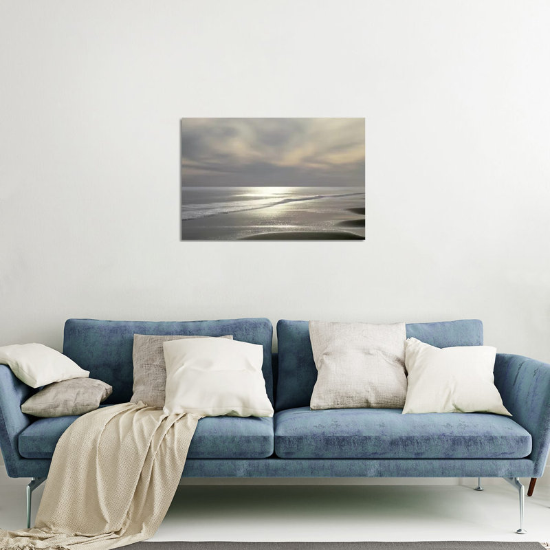 Lumière argentée - impression sans cadre, H 16 po x l 24 po x P 0,25 po