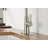 Kitchen Sink Faucet With Pull Out Sprayer Brushed Nickle,Stainless Steel High Arc Kitchen Sink Faucet, 3 Way Setting Single Handle Kitchen Faucets With Deck Plate
