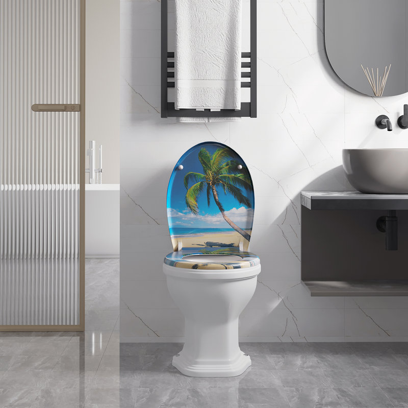 Tamecca Soft Close Round Standard Toilet Seat