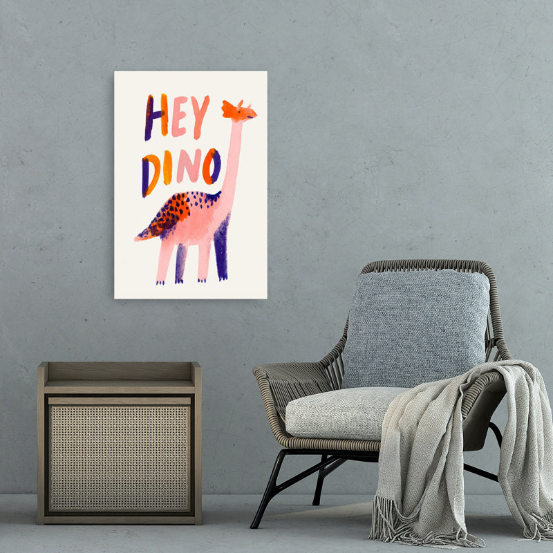 Illustration de Hey Dino, 36" H x 24" W